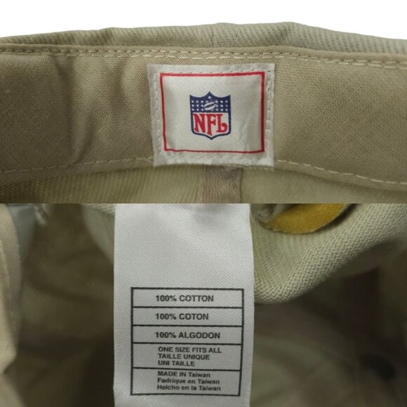 Tampa Bay Buccaneers NFL Football Adjustable Cap Strapback Baseball Hat Khaki - Picture 8 of 13